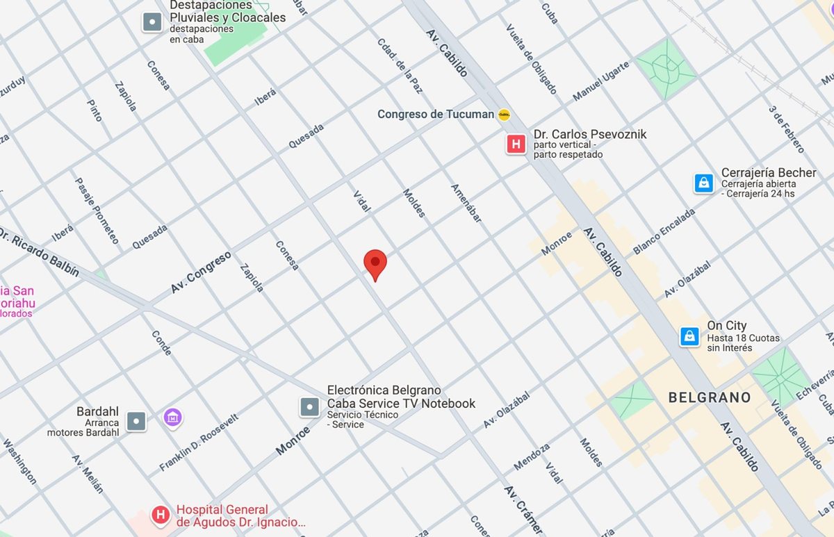 Lote en Venta en Belgrano, Capital Federal