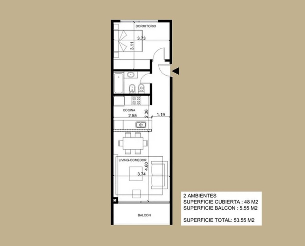 Departamento en Venta en La Plata, G.B.A. Zona Sur