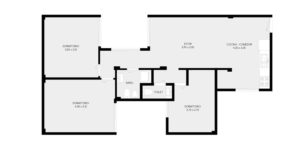 Departamento en Venta en La Plata, G.B.A. Zona Sur