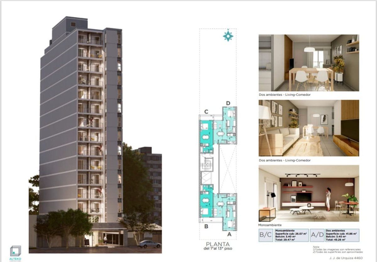Departamento en Venta en Tres de Febrero, G.B.A. Zona Oeste