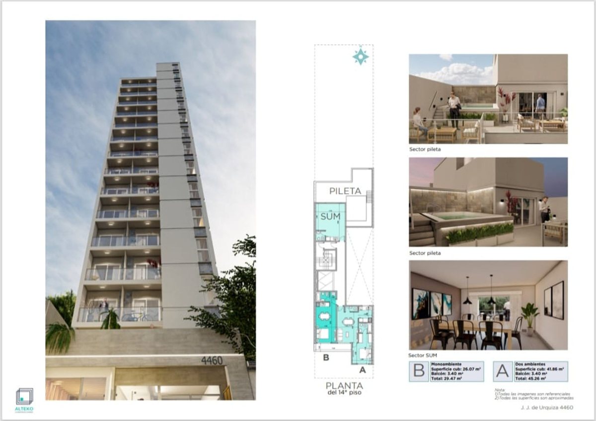 Departamento en Venta en Tres de Febrero, G.B.A. Zona Oeste