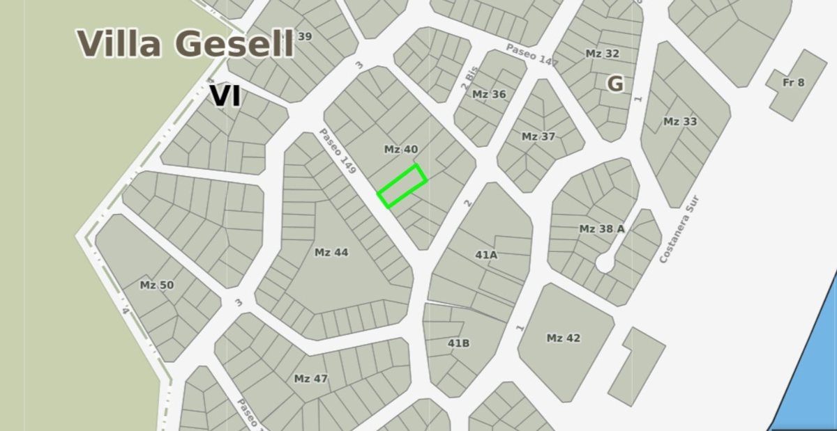 Lote en Venta en Villa Gesell, Buenos Aires Interior