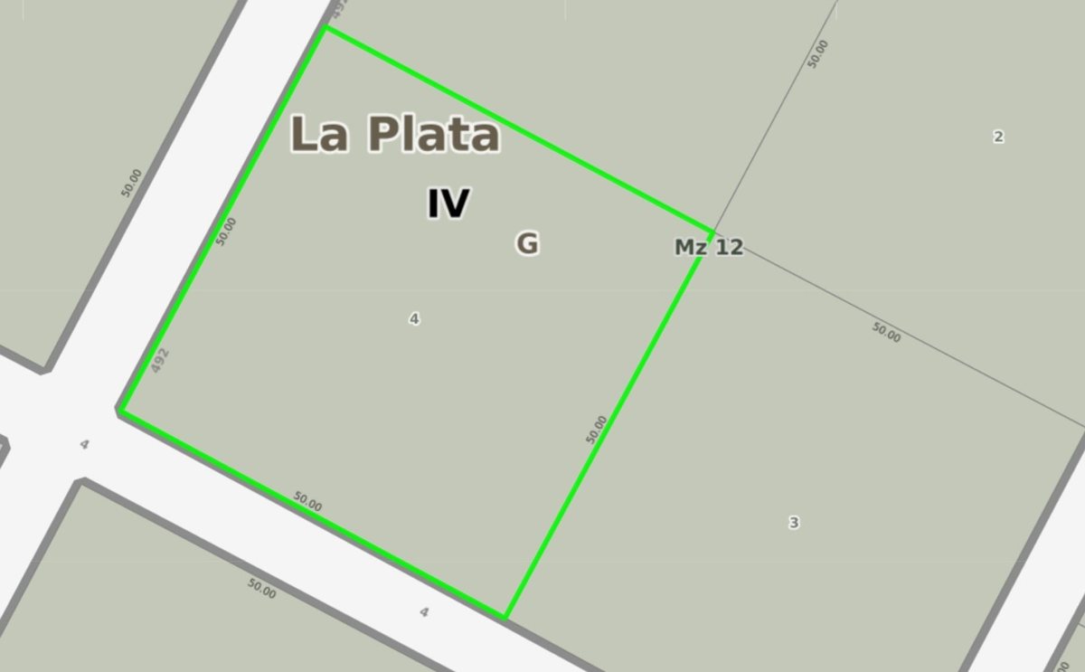 Lote en Venta en La Plata, G.B.A. Zona Sur